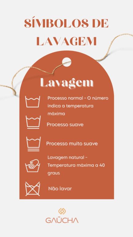 ENTENDENDO MELHOR OS SÍMBOLOS DE LAVAGEM
